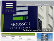 Tablet Screenshot of mopropiedades.com
